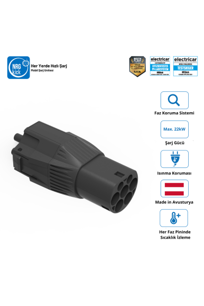 NGRkick 22kW Type 2 Dönüştürücü