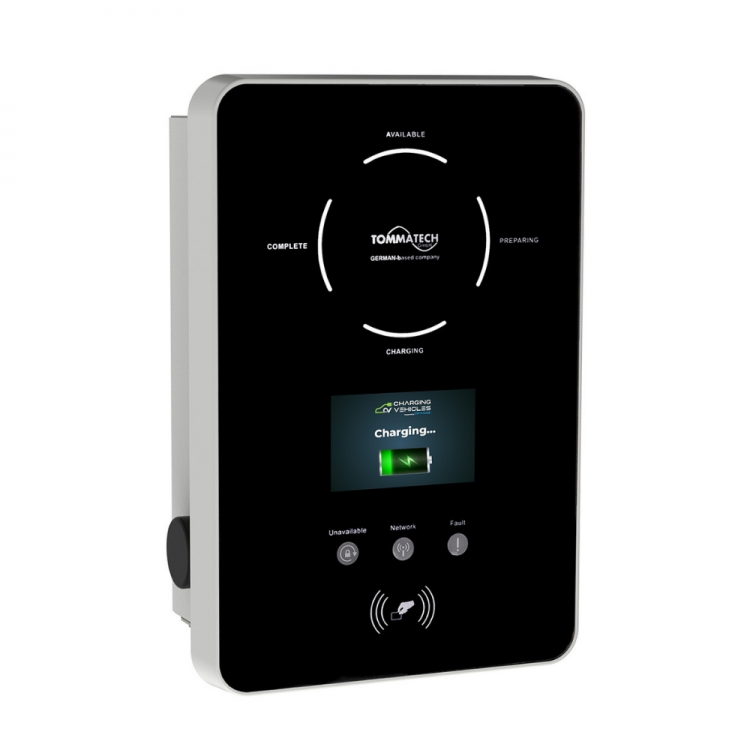 TommaTech TommaTech Trio Plus 22kW AC Elektrikli Araç Şarj Cihazı Kablosuz
