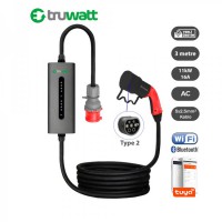 Truwatt ZTA403 Taşınabilir Elektrikli Şarj Cihazı 16A/11kW/380V (3 metre)