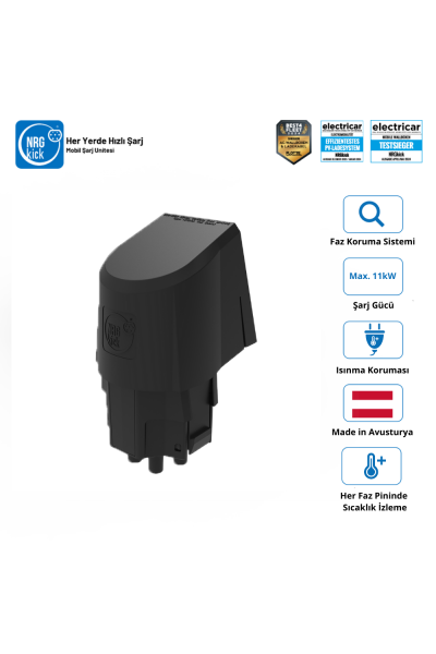 NRGkick 16 Amper Duvar Bağlantı Soketi  11 kW